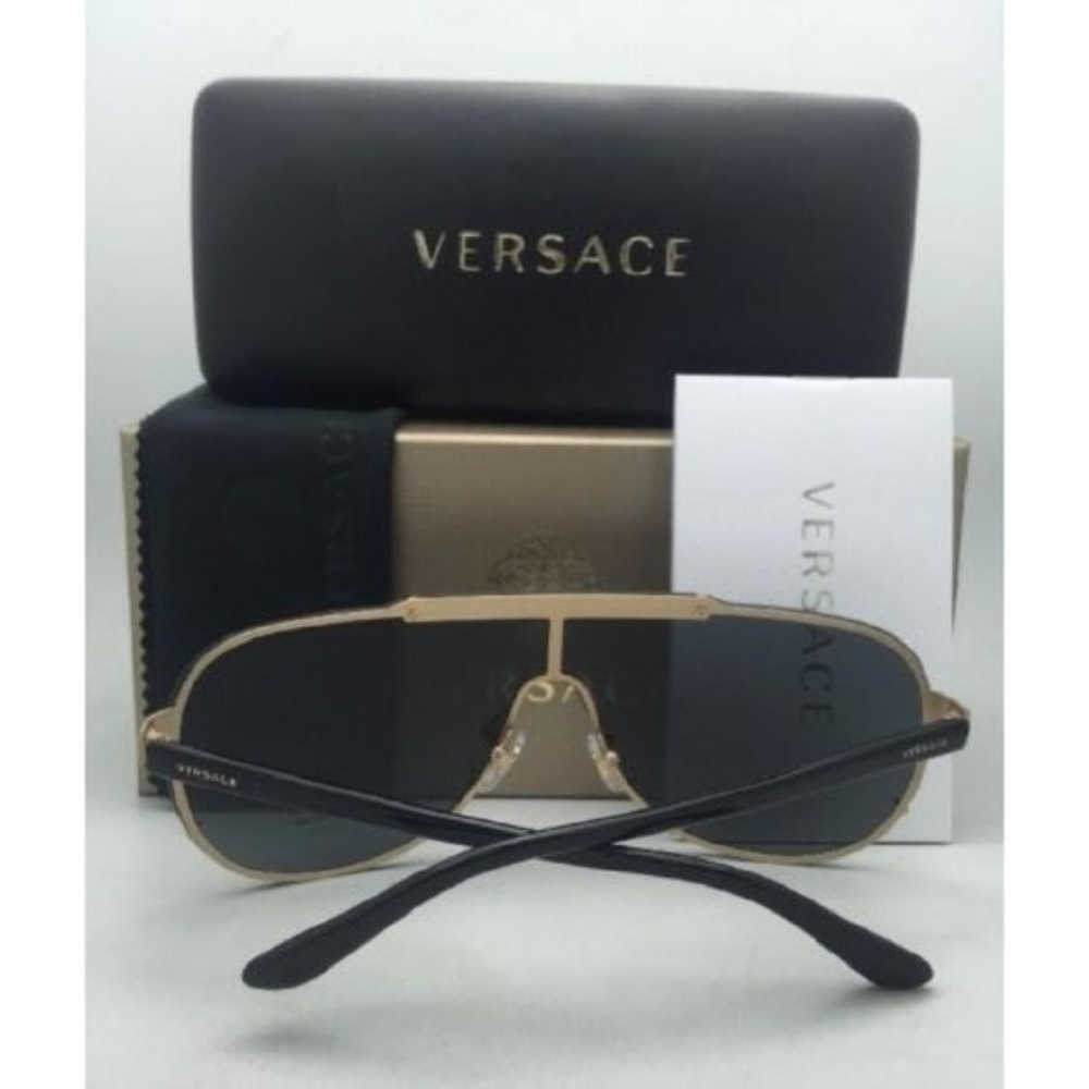 NWT Authentic Versace Mens Metal Sunglasses - Picture 4 of 4